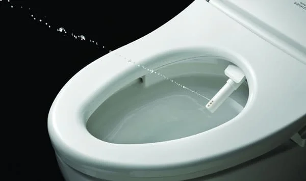 Nắp rửa điện tử Washlet vệ sinh tiện lợi, sạch sẽ