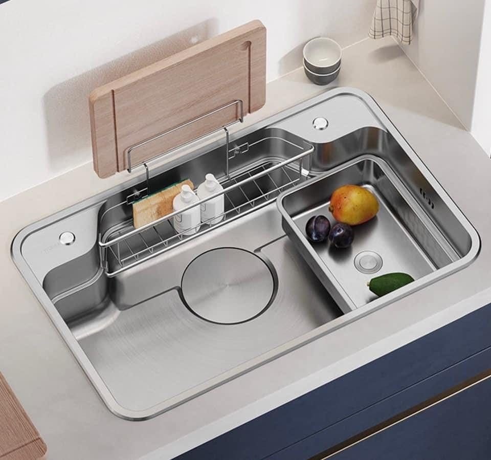  Nên chọn chậu rửa 1 hố hay 2 hố? Những yếu tố cần cân nhắc