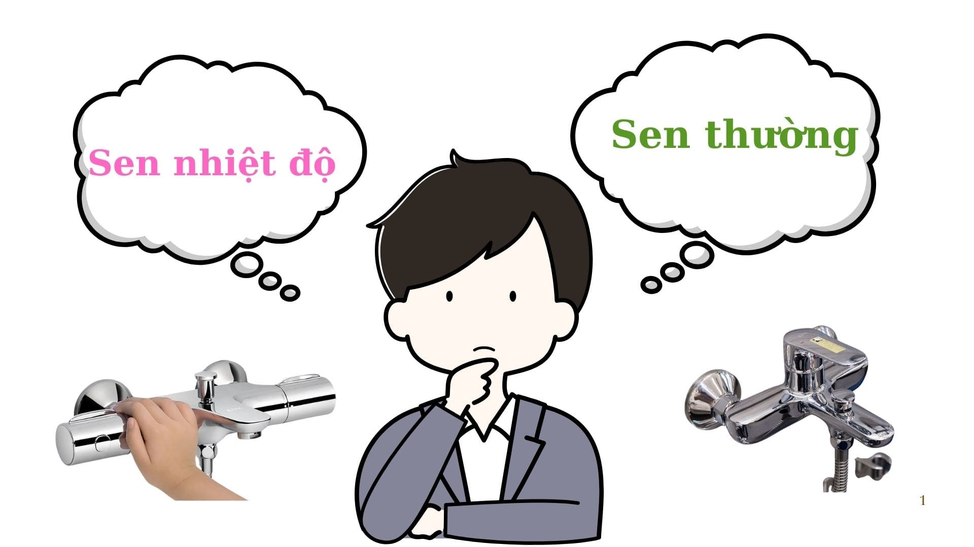 nên chọn sen nhiệt độ hay sen thường