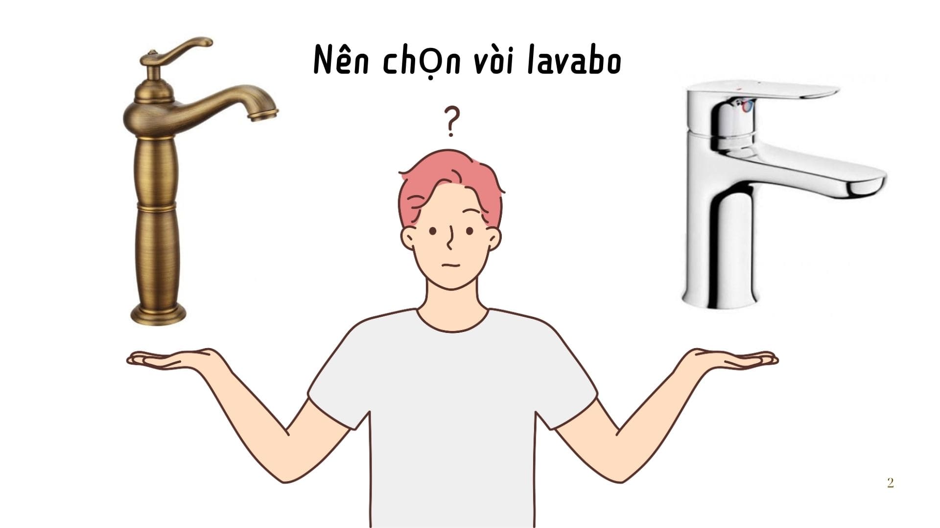 Nên chọn vòi Lavabo bằng đồng hay vòi lavabo inox