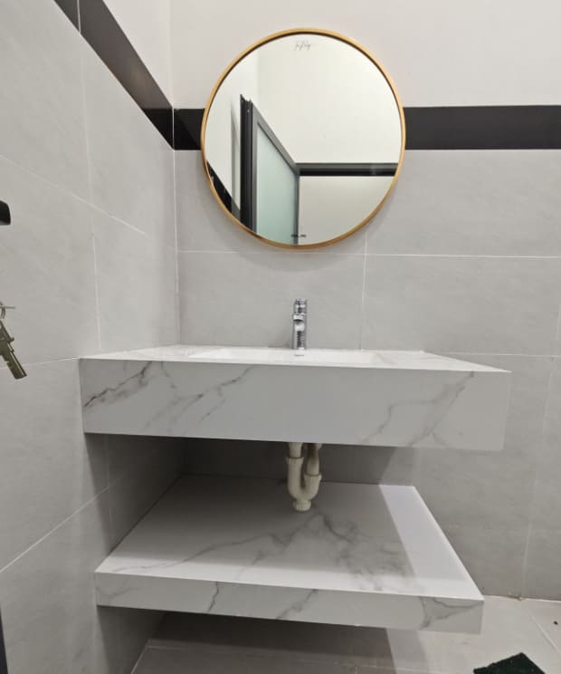 Lưu ý khi chọn chậu rửa mặt đá 2 tầng