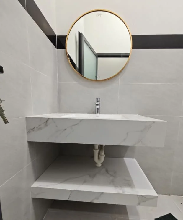 Lưu ý khi chọn chậu rửa mặt đá 2 tầng