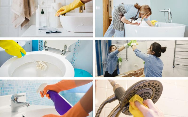 Những sai lầm cần tránh khi làm sạch thiết bị nhà tắm