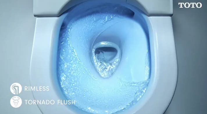  Những ưu điểm nổi bật của công nghệ xả xoáy Tornado