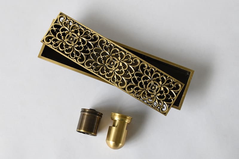 Phễu thoát sàn bằng đồng Kanly