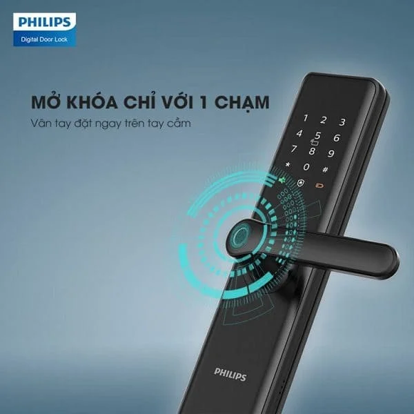 Lợi ích khi sử dụng khóa cửa thông minh Philips