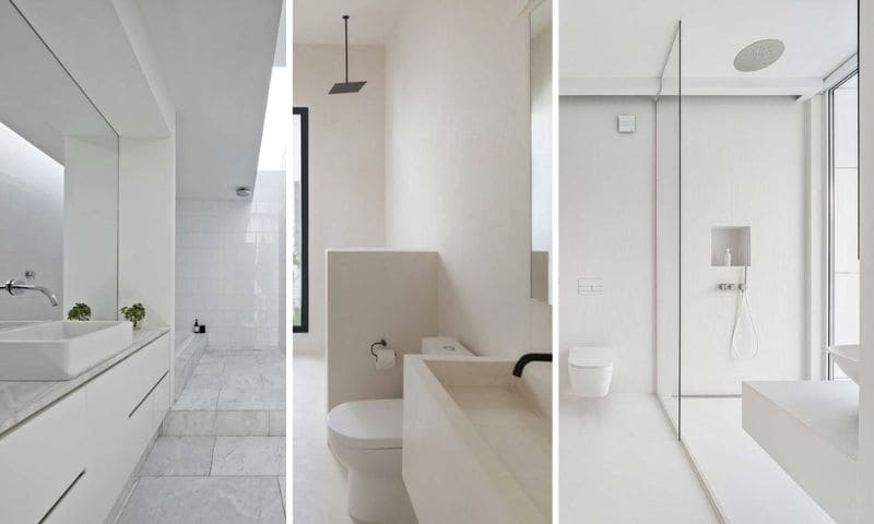 Thiết kế trắng chủ đạo