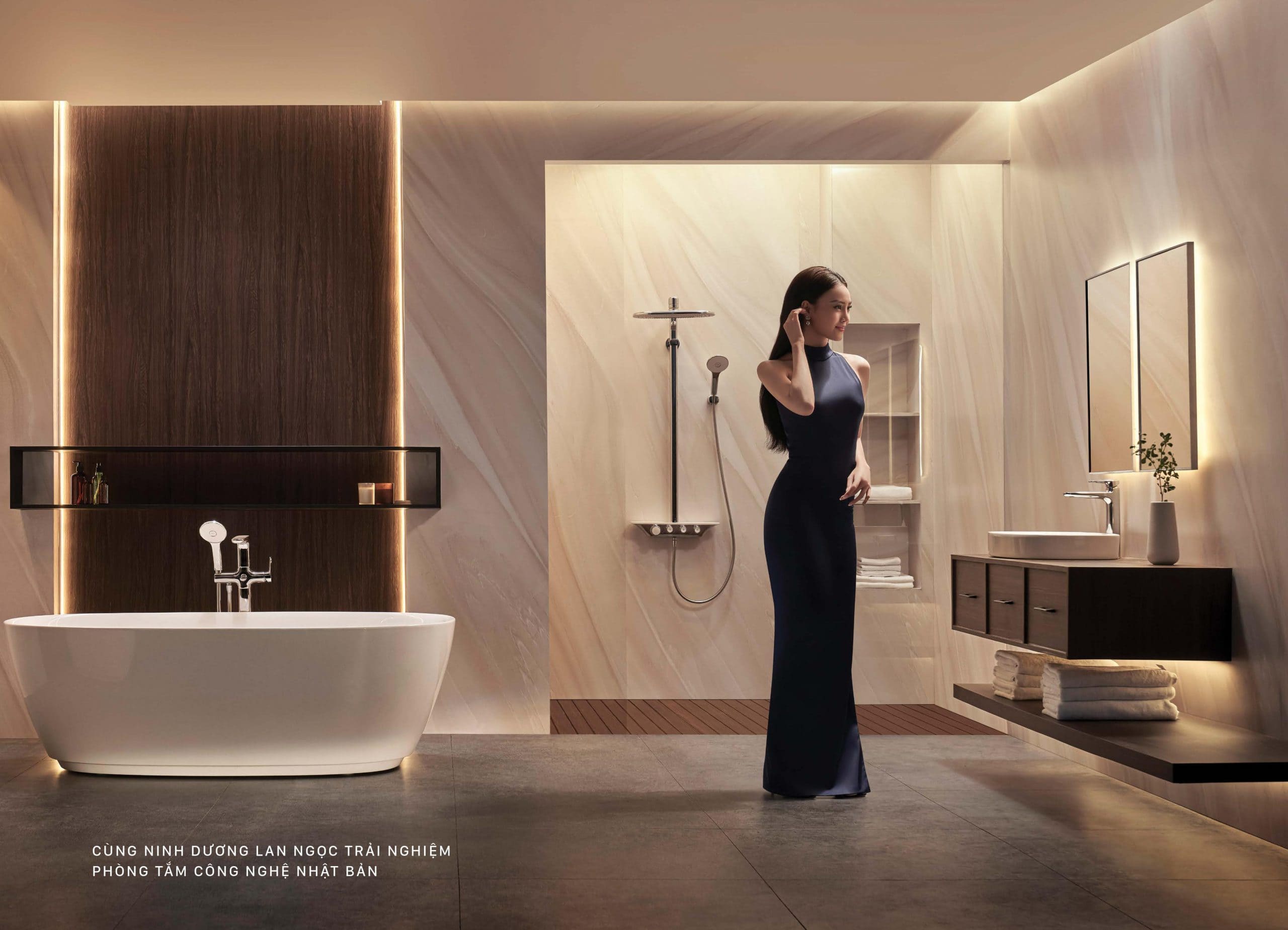 Phòng tắm mẫu Inax đẹp