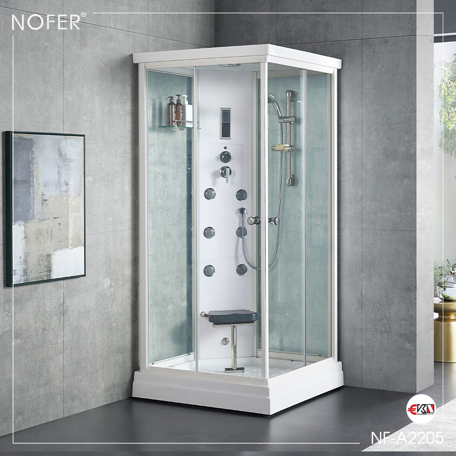 Phòng xông hơi đa dạng lựa chọn phù hợp nhiều diện tích