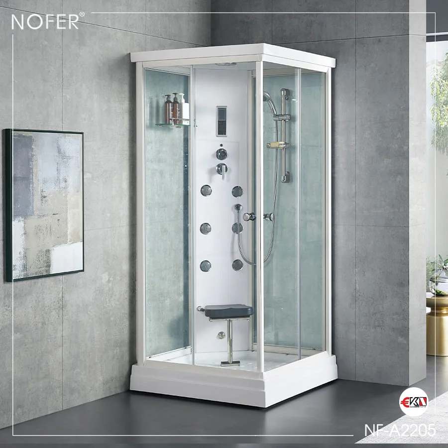 Phòng xông hơi đa dạng lựa chọn phù hợp nhiều diện tích