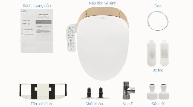 Nắp bồn cầu điện tử Arca YM-01-EN