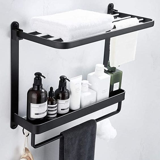 phụ kiện nhà tắm đen đẹp 