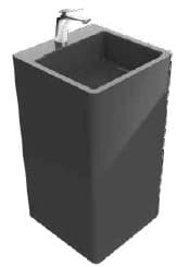 Chậu rửa mặt không chân đỡ Viglacera BS409