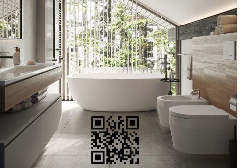 QR code trong ngành thiết bị vệ sinh