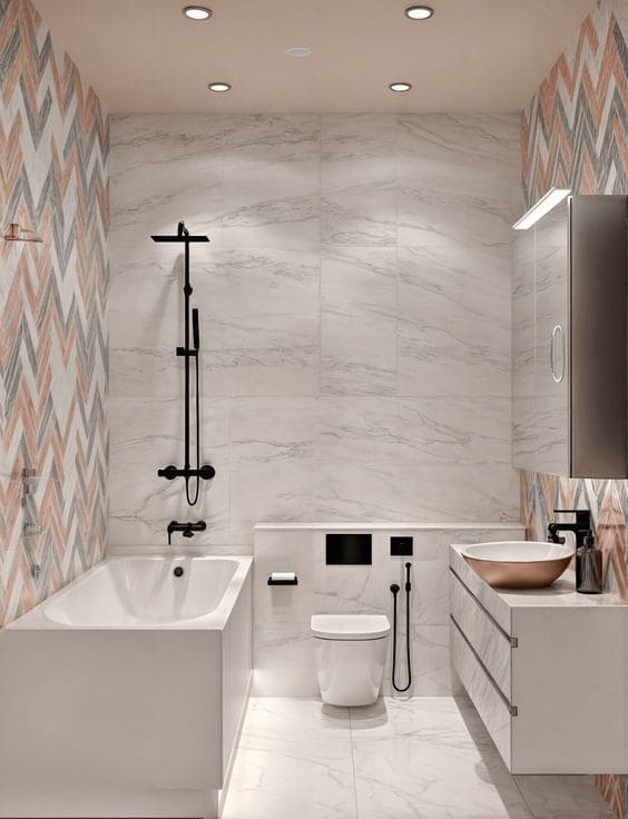 sai lầm khi thiết kế nhà vệ sinh