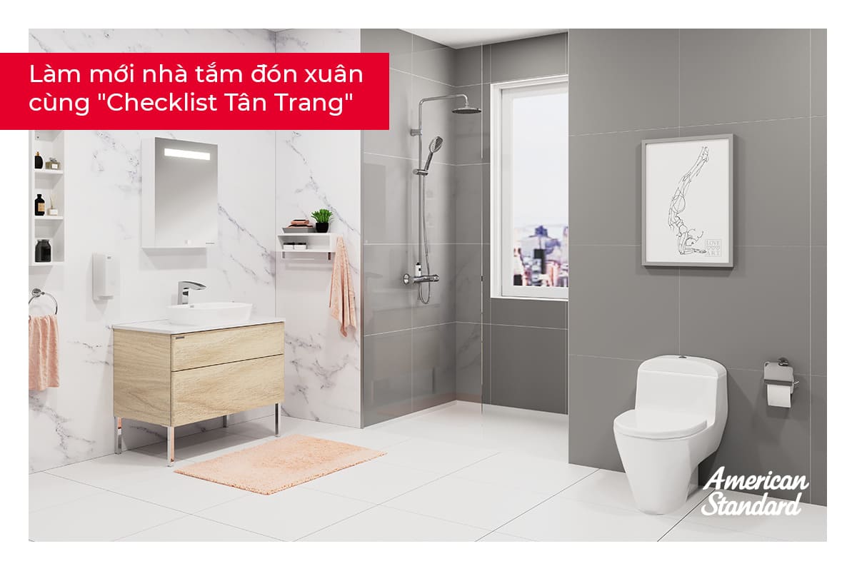 Thiết kế sang trọng – Biến phòng tắm thành không gian nghệ thuật