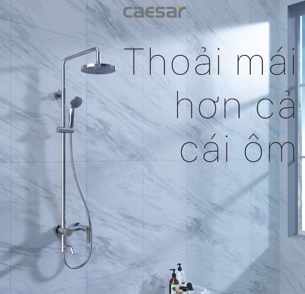 Sen tắm cây đứng Caesar S378C