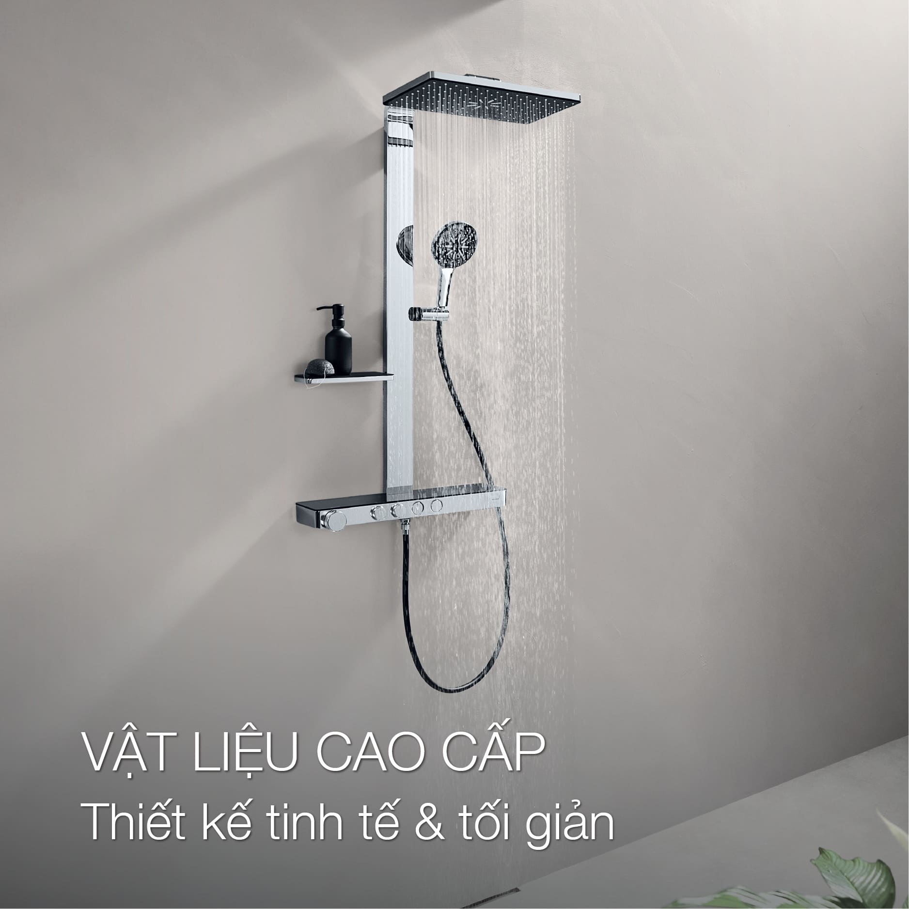  Thiết kế sang trọng, nâng tầm phòng tắm