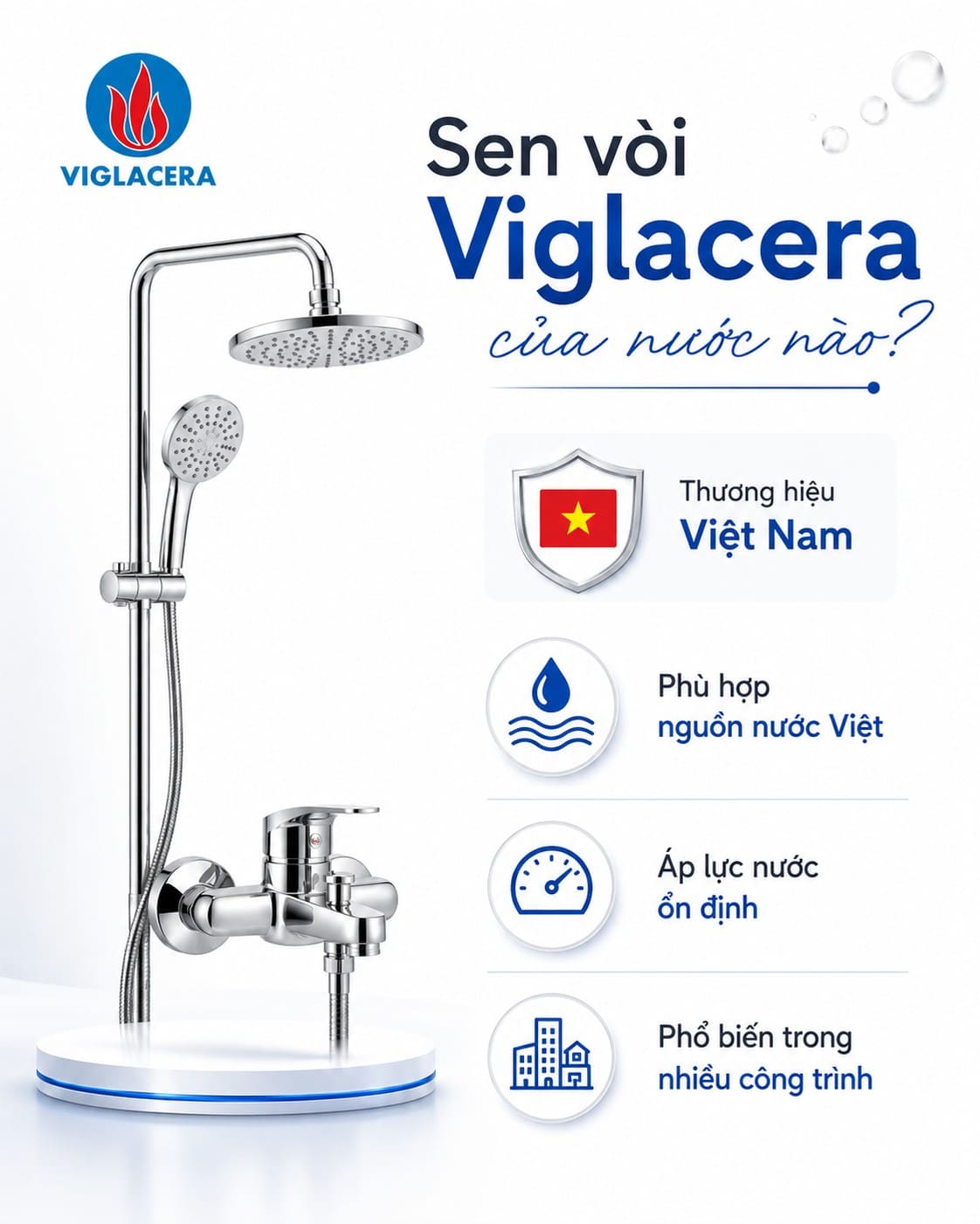 Sen vòi Viglacera của nước nào?