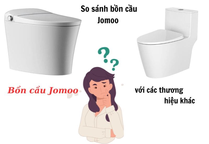 So sánh bồn cầu Jomoo và các thương hiệu khác 