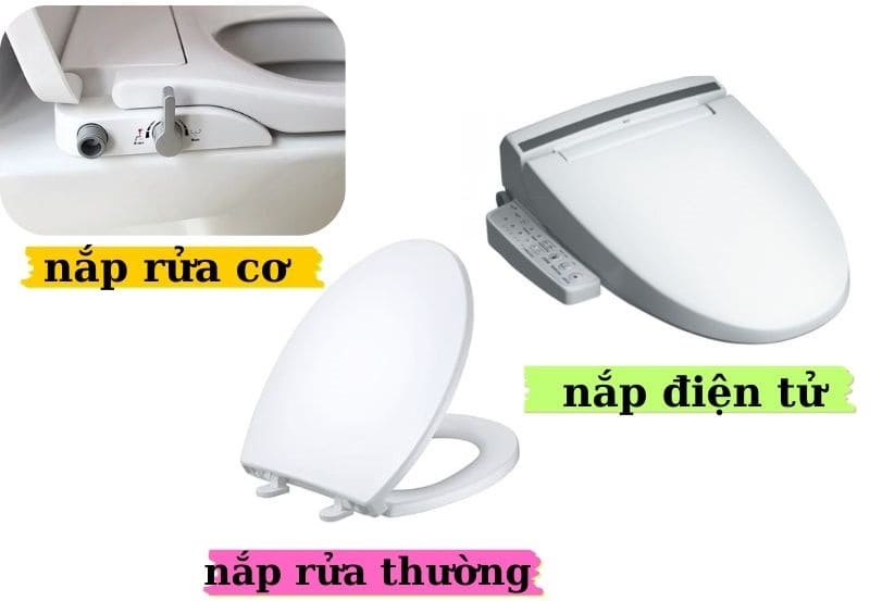 So sánh các loại nắp bồn cầu Inax