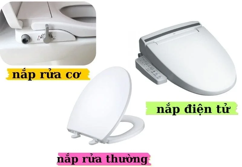 So sánh các loại nắp bồn cầu Inax