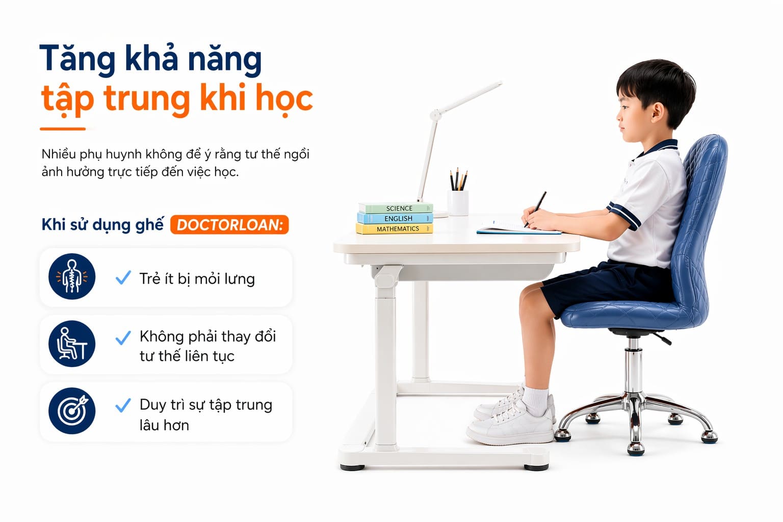 Tăng khả năng tập trung khi học