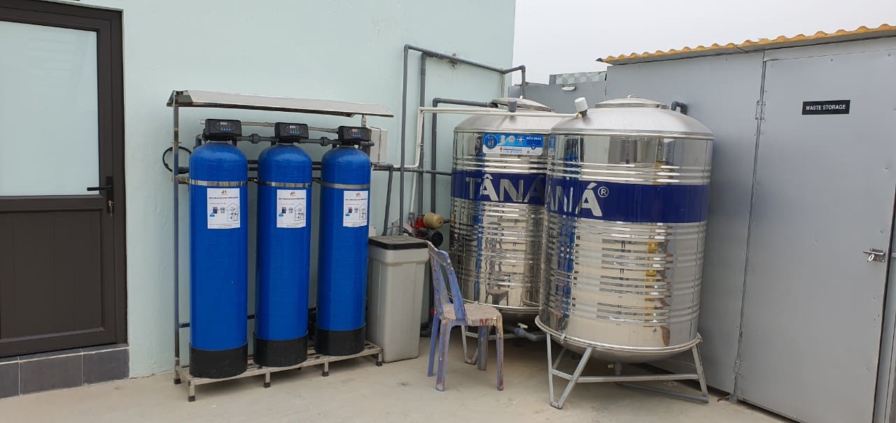 Sử dụng nguồn nước sạch và lắp đặt