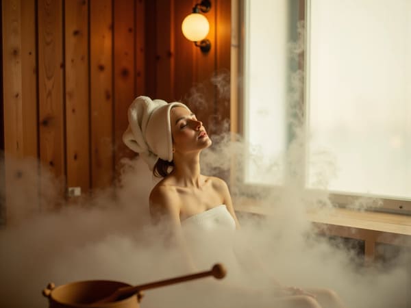 Sử dụng phòng tắm xông hơi giúp hỗ trợ làm đẹp da và giữ dáng