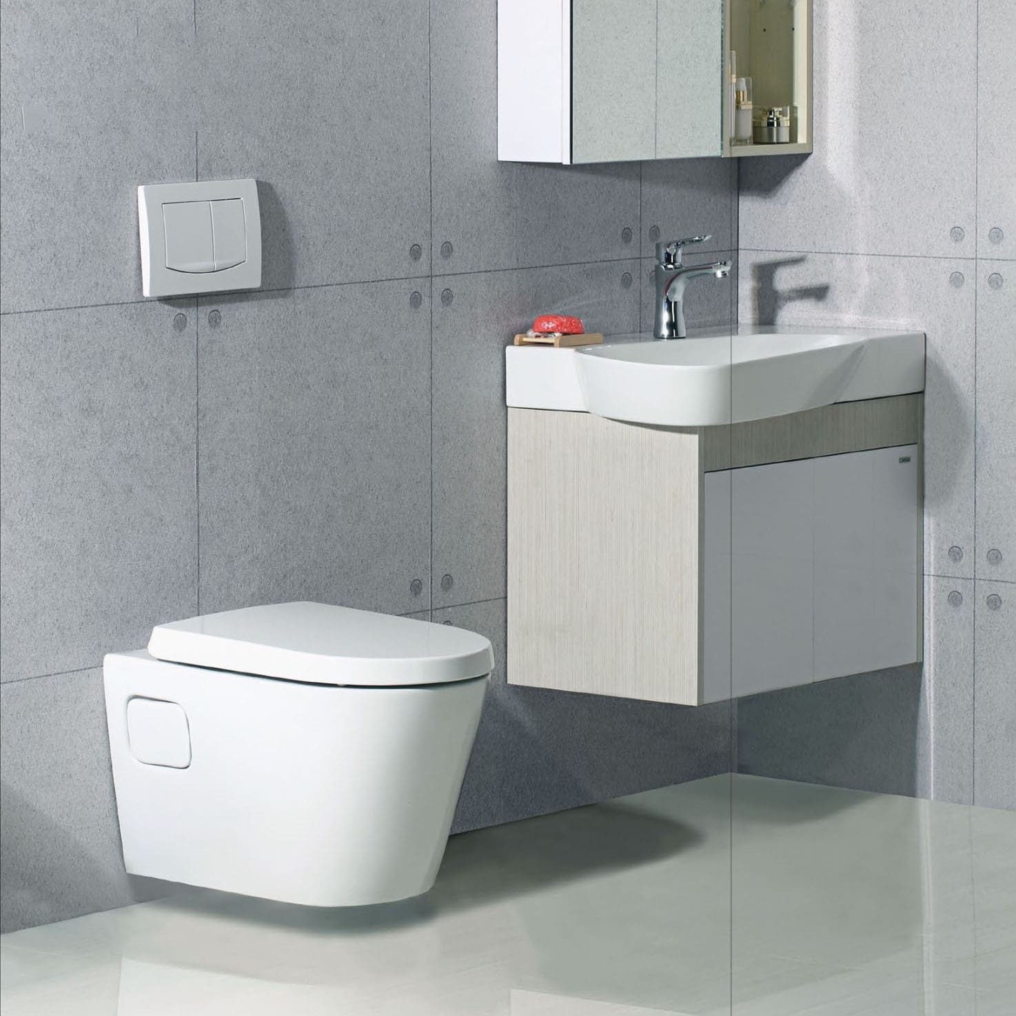 Tại sao bồn cầu treo tường giúp tiết kiệm không gian?