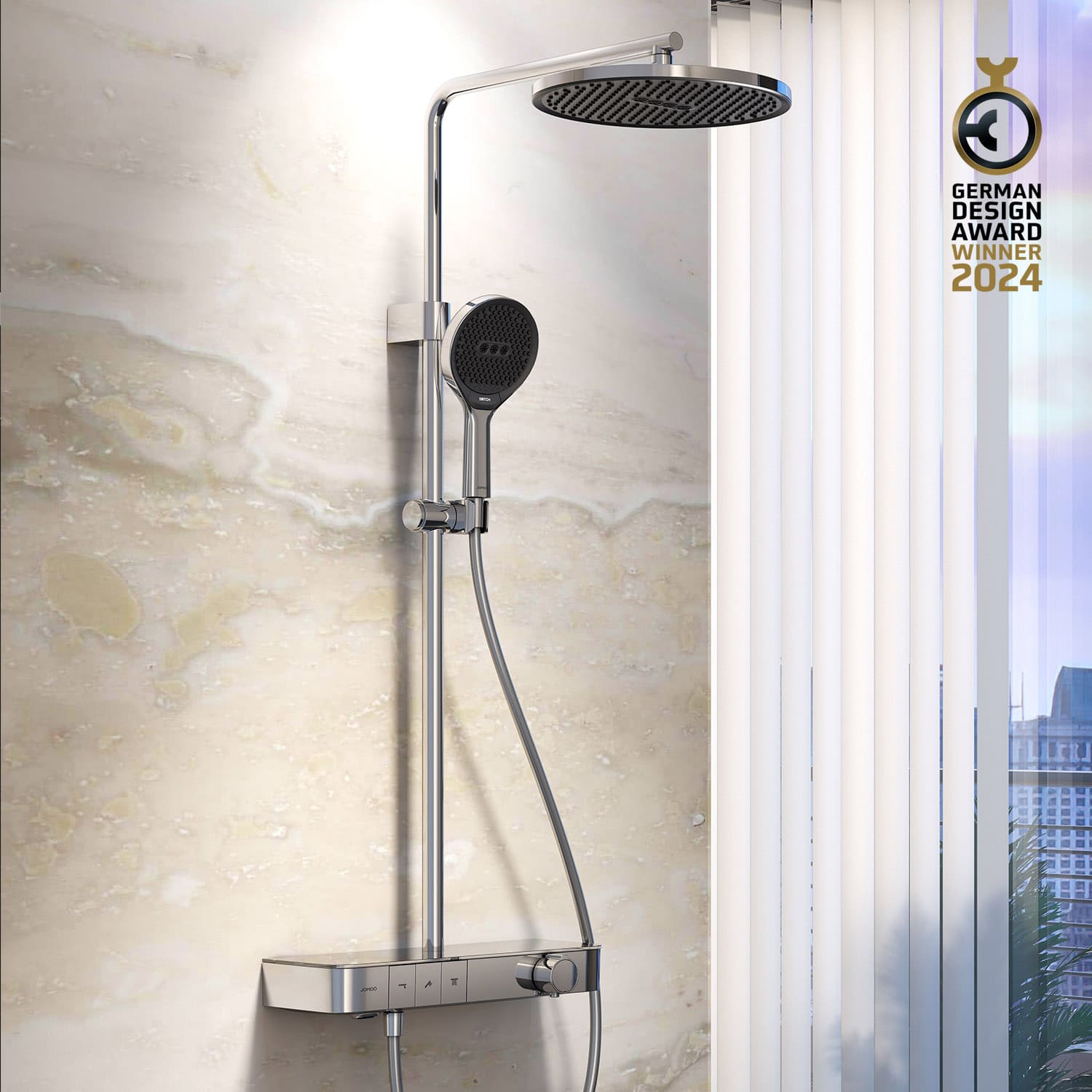 Tại sao nên chọn sen tắm nhiệt độ Jomoo