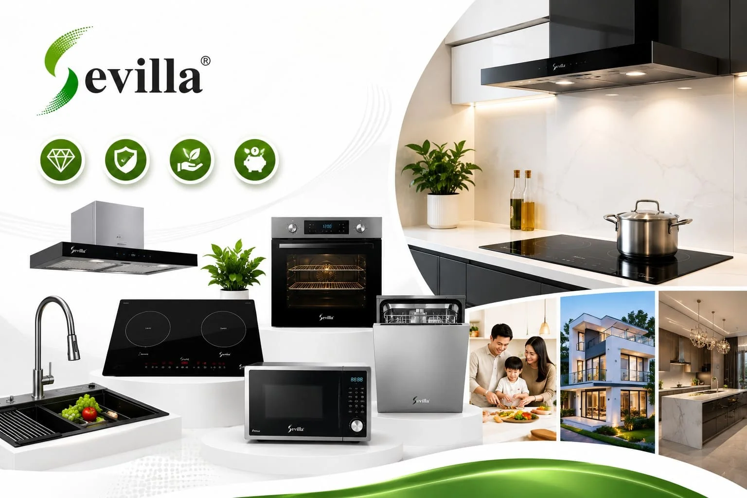 Thiết bị nhà bếp Sevilla có tốt không?