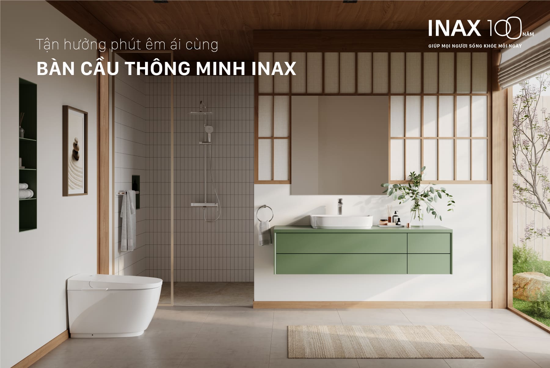 Thiết bị vệ sinh đồng bộ khẳng định đẳng cấp và cá tính của gia chủ