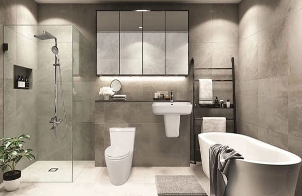 Thiêt bị vệ sinh đồng bộ tối ưu về thiết kế 