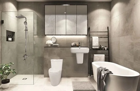 Thiêt bị vệ sinh đồng bộ tối ưu về thiết kế