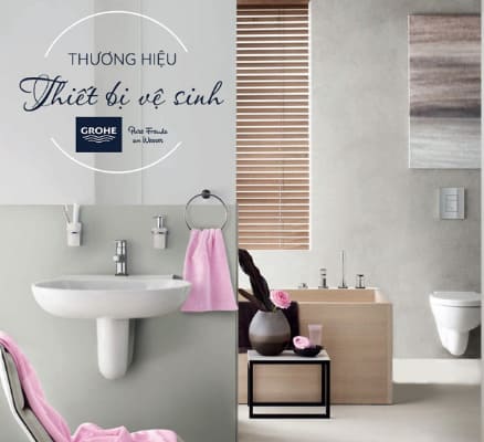 Thiết bị vệ sinh grohe 