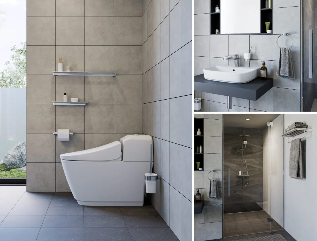 Thiết bị vệ sinh Inax đồng bộ