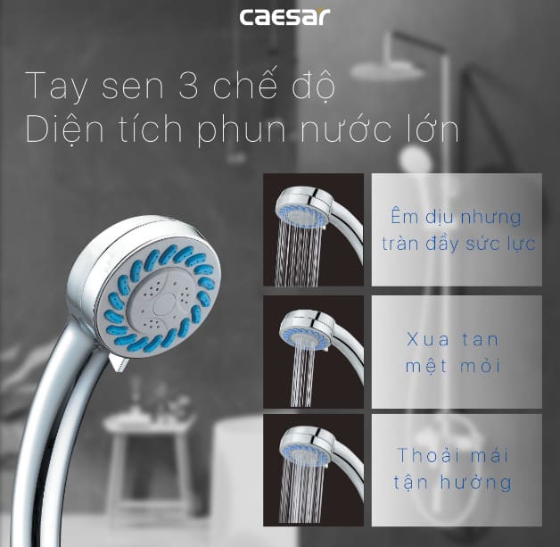 Tích hợp nhiều chê độ phun