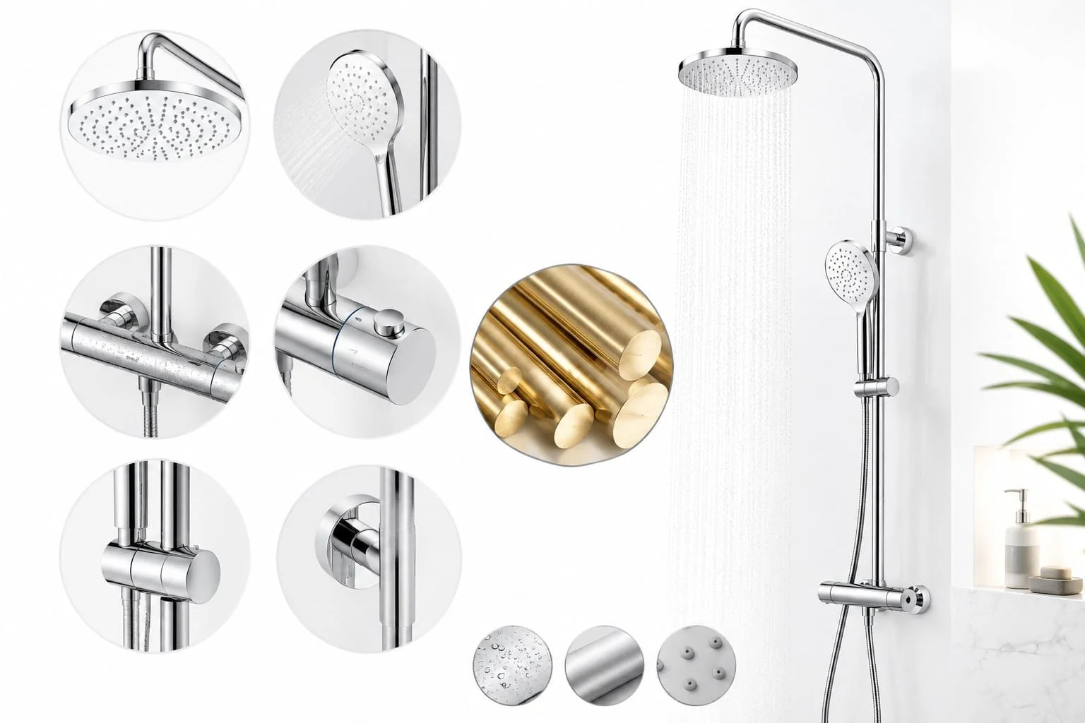 Tiêu chí chọn sen tắm Inax
