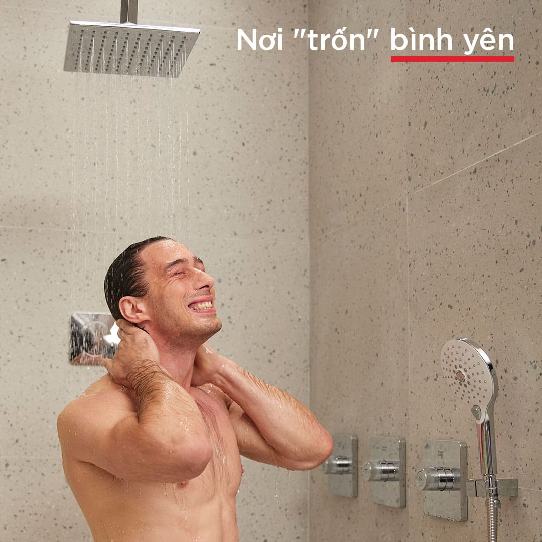 Trải nghiệm tắm như spa với sen cây American Standard