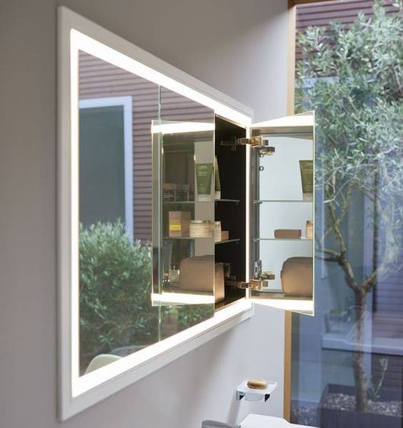 Tủ gương âm tường