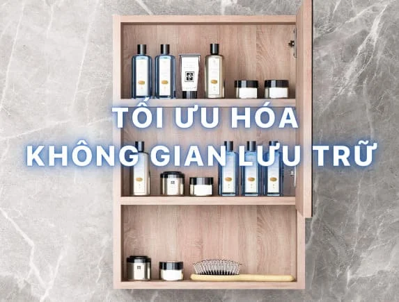 Tủ gương Caesar – Công nghệ tích hợp thẩm mỹ và công năng
