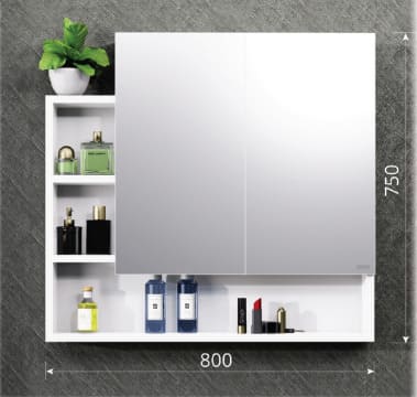 Tủ gương treo tường Caesar EM0180V 