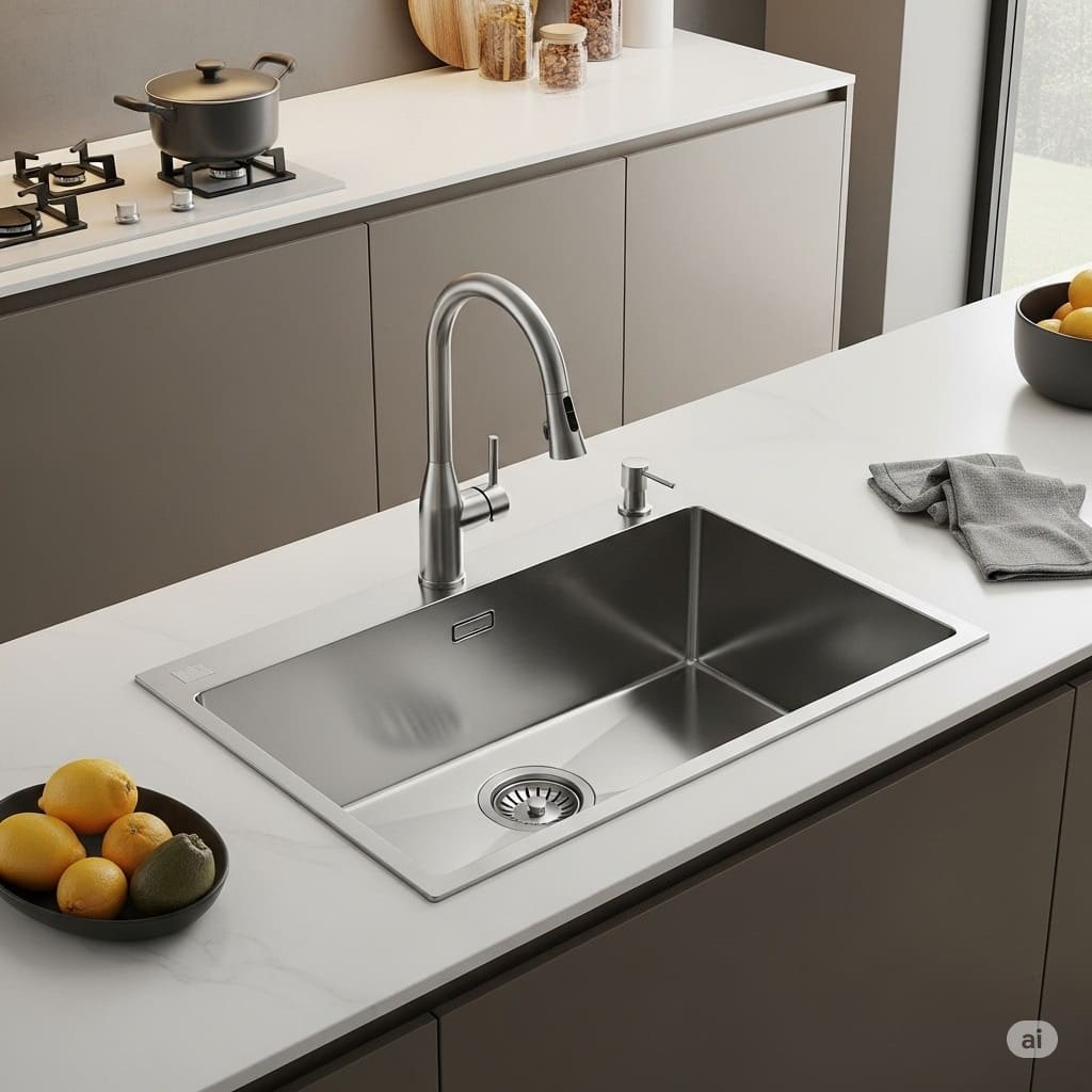 Ưu điểm vượt trội của chậu rửa bát Hàn Quốc