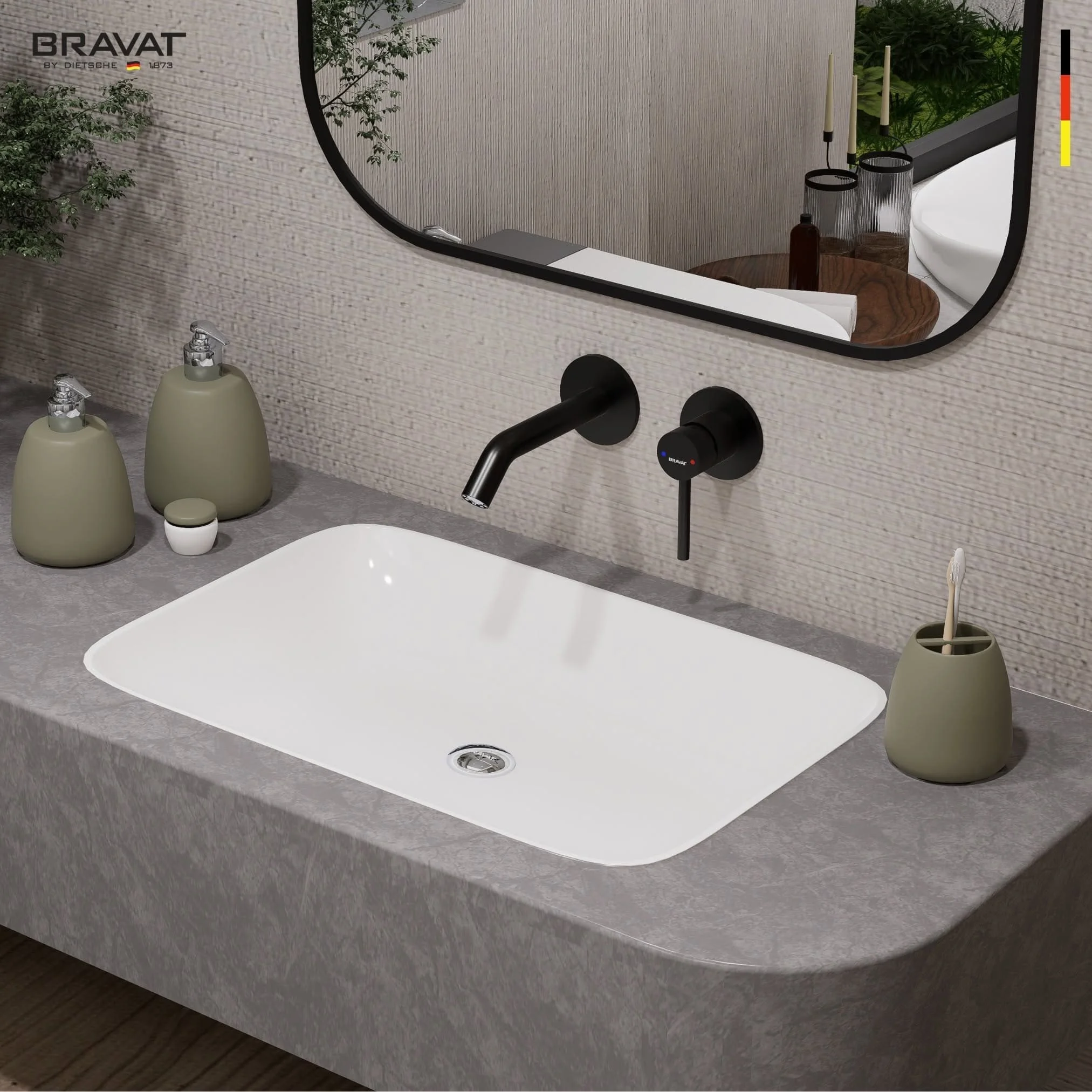 Vẻ đẹp sang trọng của Bravat màu đen