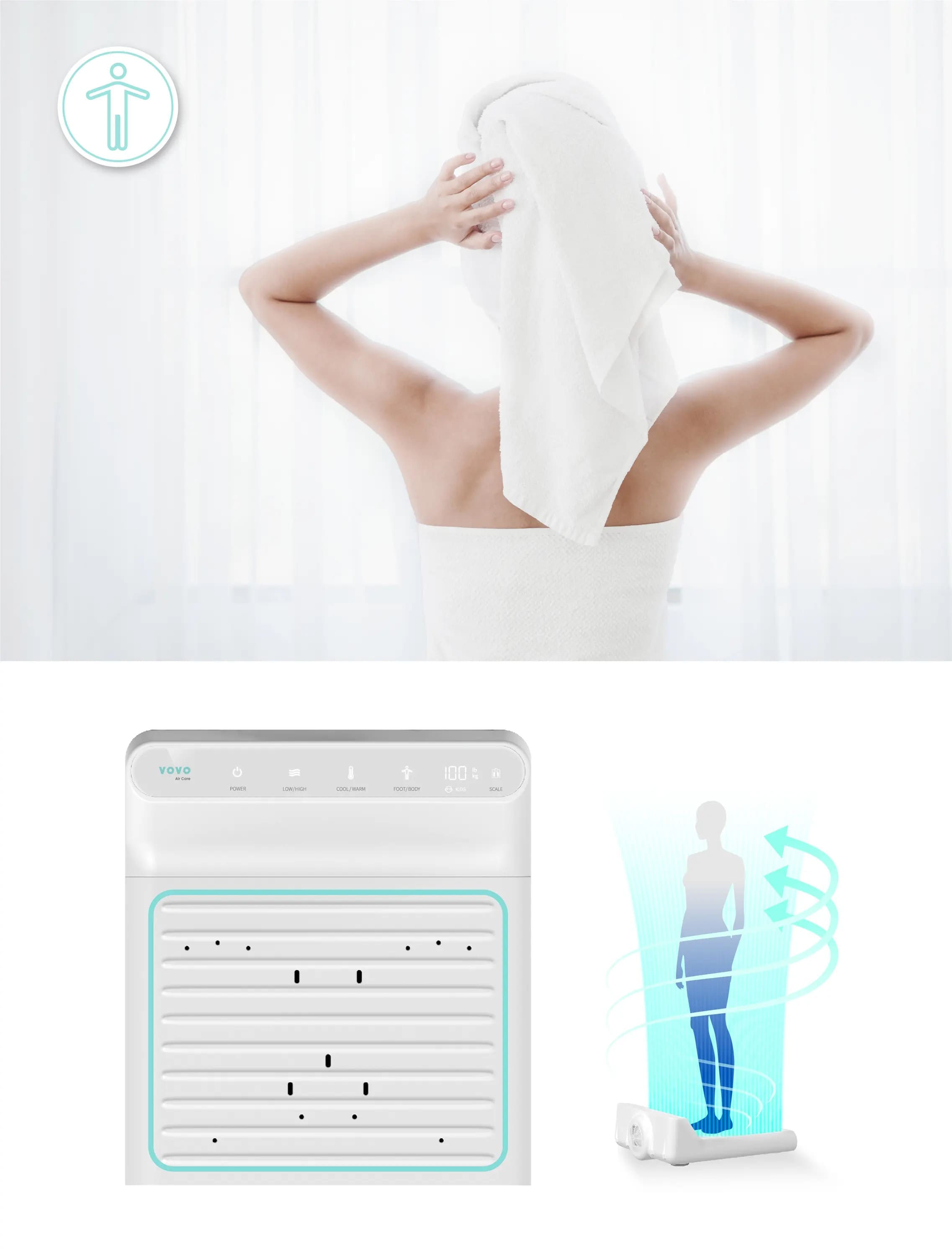 Vì sao máy sấy cơ thể VOVO là món quà ý nghĩa?