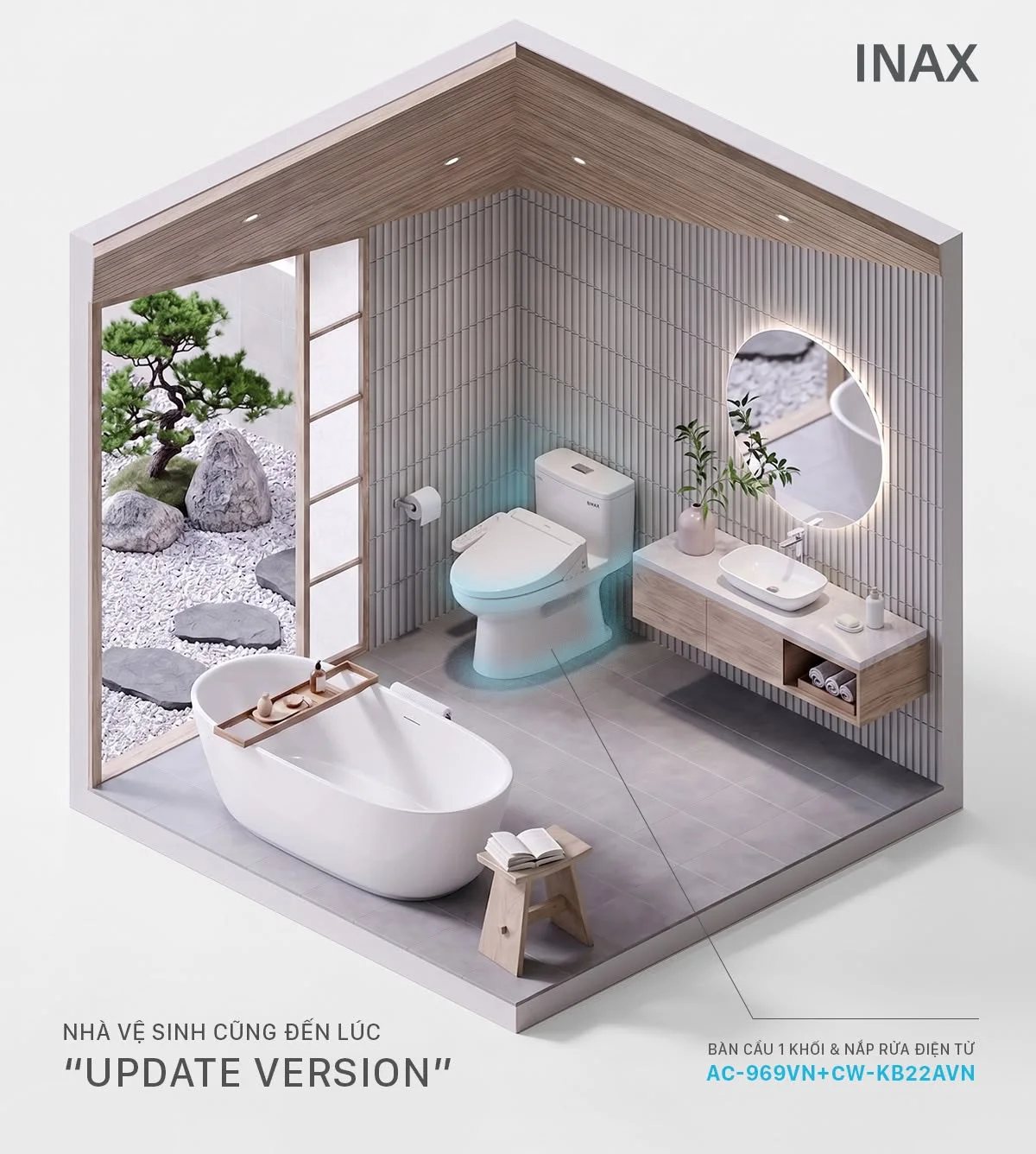 Vì sao nên chọn trọn bộ thiết bị vệ sinh Inax?