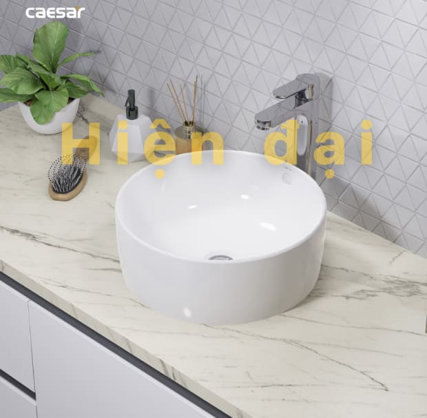 Vì sao nên chọn chậu bàn đá Caesar tại Luxbath