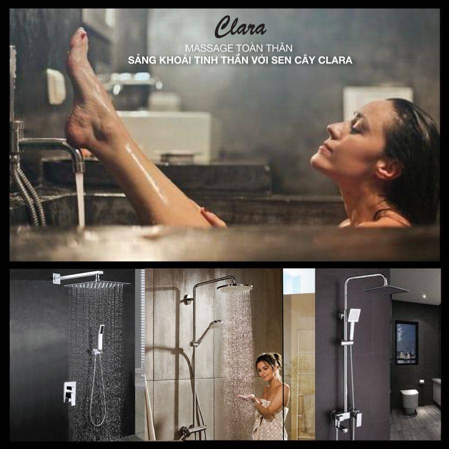vì sao nên chọn sen tắm clara