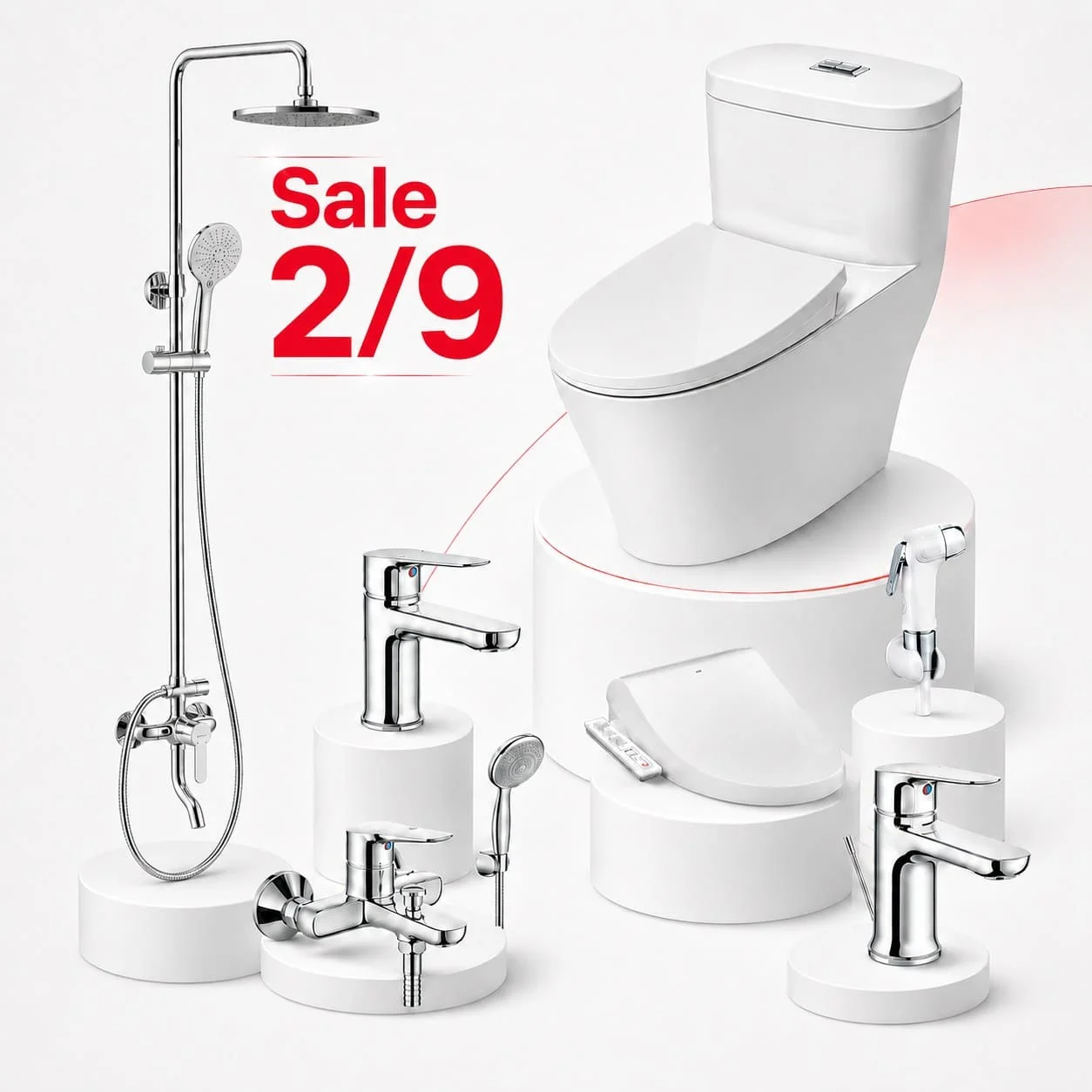 Vì sao nên mua thiết bị vệ sinh dịp 2/9?